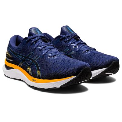 Asics Mens GEL-Cumulus 24 Running Shoes - Deep Ocean/Amber - main image