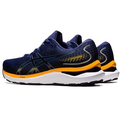 Asics Mens GEL-Cumulus 24 Running Shoes - Deep Ocean/Amber - main image