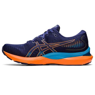 Asics Mens GEL-Cumulus 24 Running Shoes - Indigo Blue/Sun Peach - main image