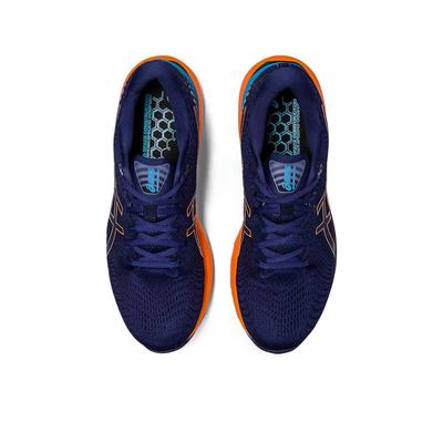 Asics Mens GEL-Cumulus 24 Running Shoes - Indigo Blue/Sun Peach