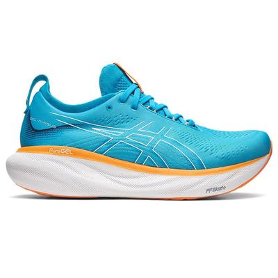 Asics Mens GEL-Nimbus 25 Running Shoes - Island Blue/Sun Peach - main image