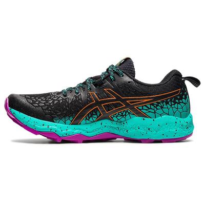 Asics Womens FujiTrabuco Lyte Running Shoes - Black/Baltic Jewel - main image