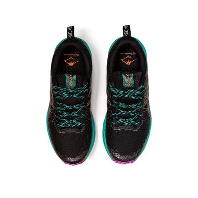 Asics Womens FujiTrabuco Lyte Running Shoes - Black/Baltic Jewel - main image