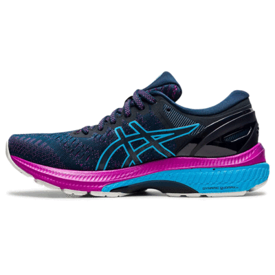 Asics Womens GEL-Kayano 27 Running Shoes - French Blue/Digital Aqua - main image