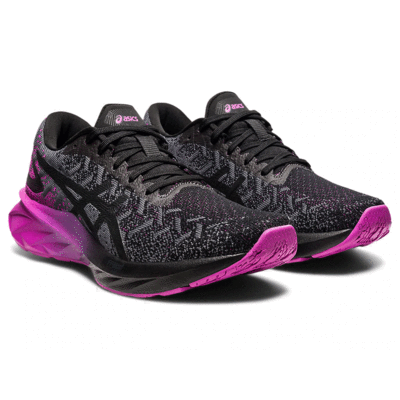 Asics Womens DynaBlast Running Shoes - Black/Digital Grape