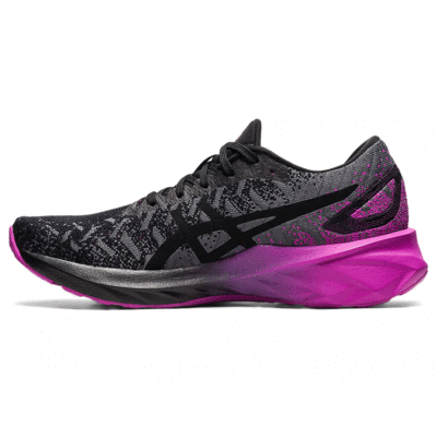 Asics Womens DynaBlast Running Shoes - Black/Digital Grape