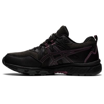 Asics Womens GEL-Venture 8 Trail Running Shoes - Black/Grape - main image
