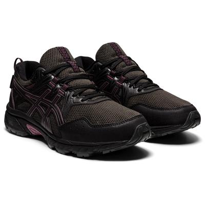Asics Womens GEL-Venture 8 Trail Running Shoes - Black/Grape - main image
