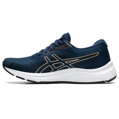Asics Womens GEL-Pulse 12 Running Shoes - French Blue/Champagne