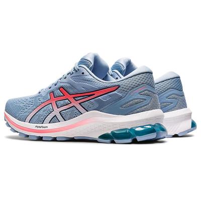 Asics Womens GT-1000 10 Running Shoes - Soft Sky/Blazing Coral - main image
