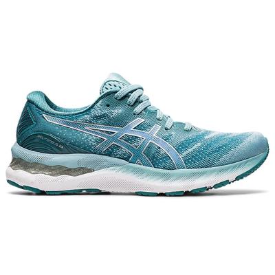Asics Womens GEL-Nimbus 23 Running Shoes - Smoke Blue/Pure Silver - main image