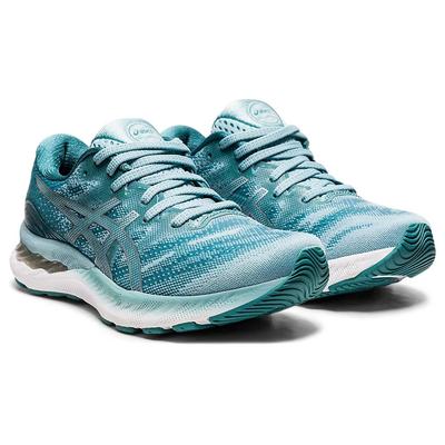 Asics Womens GEL-Nimbus 23 Running Shoes - Smoke Blue/Pure Silver - main image