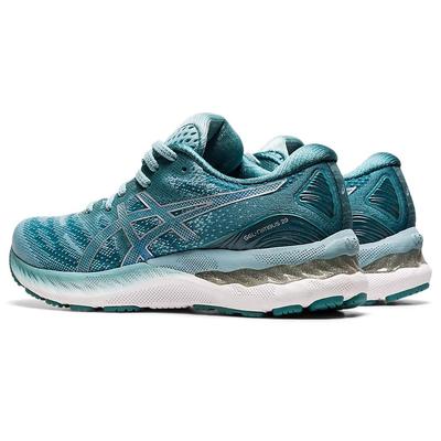 Asics Womens GEL-Nimbus 23 Running Shoes - Smoke Blue/Pure Silver - main image