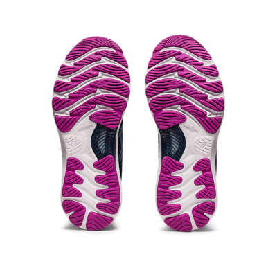 Asics Womens GEL-Nimbus 23 Running Shoes - Grand Shark/Digital Aqua - main image
