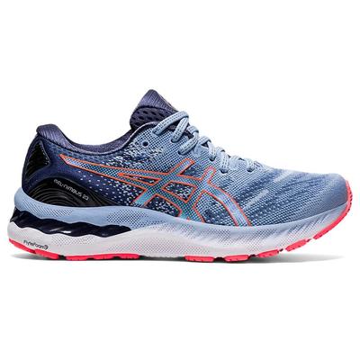 Asics Womens GEL-Nimbus 23 Running Shoes - Mist/Blazing Coral - main image