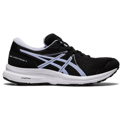 Asics Womens GEL-Contend 7 Running Shoes - Black/Lilac Opal - main image