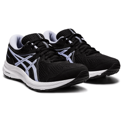 Asics Womens GEL-Contend 7 Running Shoes - Black/Lilac Opal - main image
