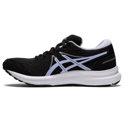 Asics Womens GEL-Contend 7 Running Shoes - Black/Lilac Opal - main image