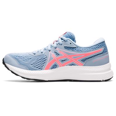 Asics Womens GEL-Contend 7 Running Shoes - Mist/Blazing Coral - main image