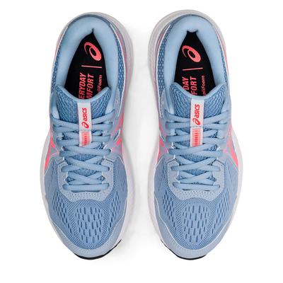 Asics Womens GEL-Contend 7 Running Shoes - Mist/Blazing Coral - main image