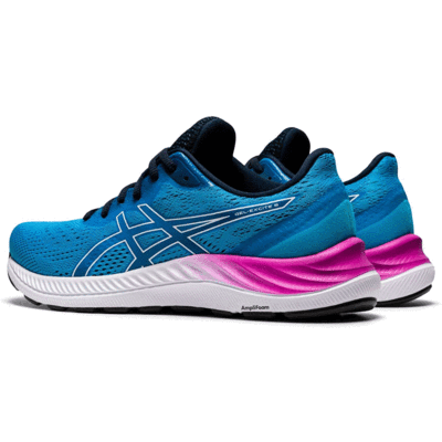 Asics Womens GEL-Excite 8 Running Shoes - Blue/Pink - main image