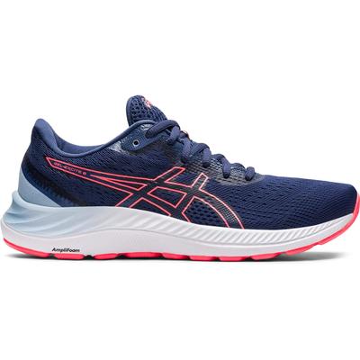 Asics Womens GEL-Excite 8 Running Shoes - Thunder Blue/Blazing Coral - main image