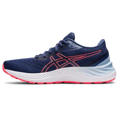 Asics Womens GEL-Excite 8 Running Shoes - Thunder Blue/Blazing Coral - main image