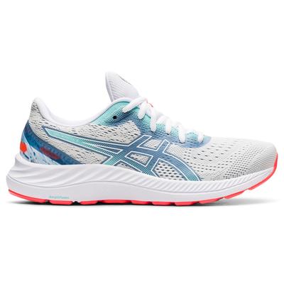 Asics Womens GEL-Excite 8 Running Shoes - White/Light Blue - main image