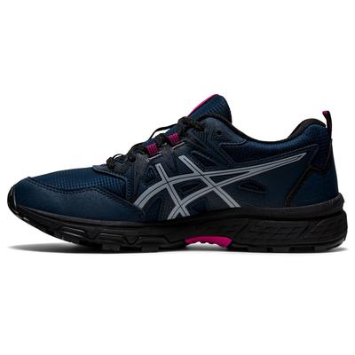 Asics Womens GEL-Venture 8 Trail Running Shoes - French Blue/Pink Rave