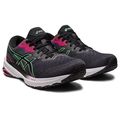 Asics Womens GT-1000 11 Running Shoes - Black/Tourmaline