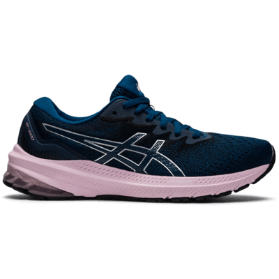 Asics Womens GT-1000 11 Running Shoes - Mako Blue/Barely Rose - main image