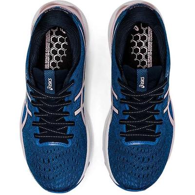 Asics Womens GEL-Nimbus 24 Running Shoes - French Blue/Barely Rose