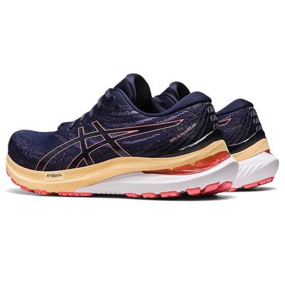 Asics Womens GEL-Kayano 29 Running Shoes - Midnight/Papaya - main image