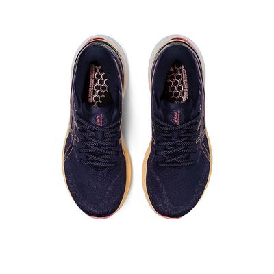 Asics Womens GEL-Kayano 29 Running Shoes - Midnight/Papaya - main image