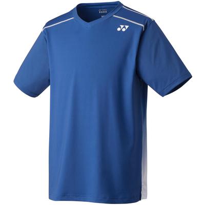 Yonex Mens V-Neck Tennis Shirt - Dark Blue - main image