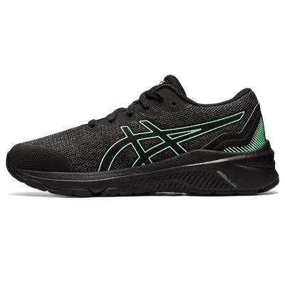 Asics Kids GT-1000 11 Running Shoes -  Graphite Grey/New Leaf - main image