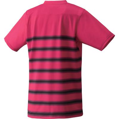 Yonex Mens Crew Neck Shirt - Dark Pink - main image