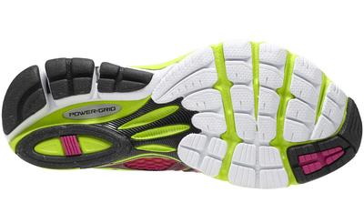 Saucony Womens Triumph 10 Running Shoes - Pink/Citron - main image