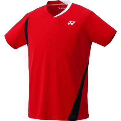 Yonex Mens 10177 Crew Neck Shirt - Sunset Red - main image