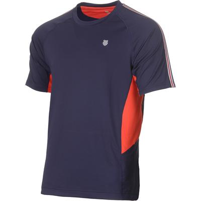 K-Swiss Mens Heritage T-Shirt - Navy - main image
