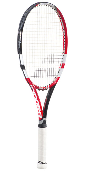 Babolat Drive Max 105 Tennis Racket - Black/Red - main image