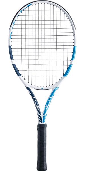 Babolat Evo Drive Lite Womens Tennis Racket - White/Blue - main image