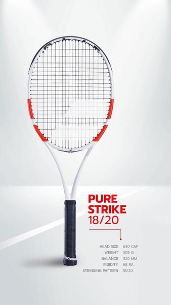 Babolat Pure Strike 98 18x20 Tennis Racket (2024) - main image