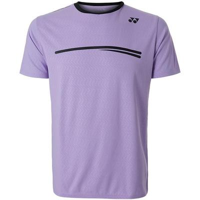 Yonex Mens Crew Neck Shirt - Light Purple - main image
