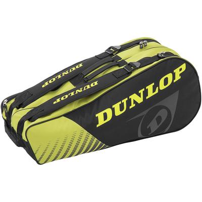 Dunlop SX Club 6 Racket Bag - Yellow/Black