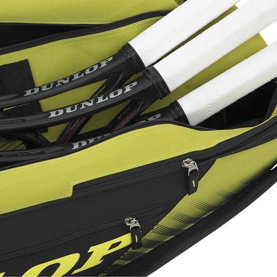 Dunlop SX Club 6 Racket Bag - Yellow/Black - main image