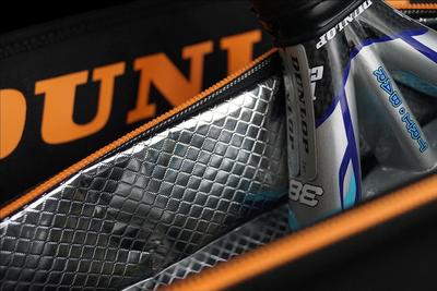 Dunlop Elite Thermo Padel Bag - Black/Orange - main image