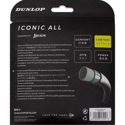 Dunlop Iconic All Tennis String Set - Natural