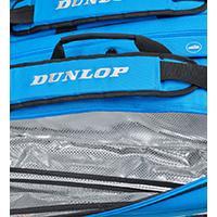 Dunlop FX Performance Thermo 12 Racket Bag - Black/Blue  (2023) - main image