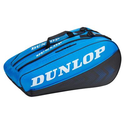 Dunlop FX Club 10 Racket Bag - Black/Blue (2023) - Tennisnuts.com